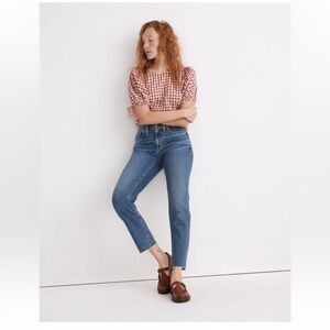 Madewell The Girljean in Clevedon Wash: Raw Hem Edition (Size 27)
